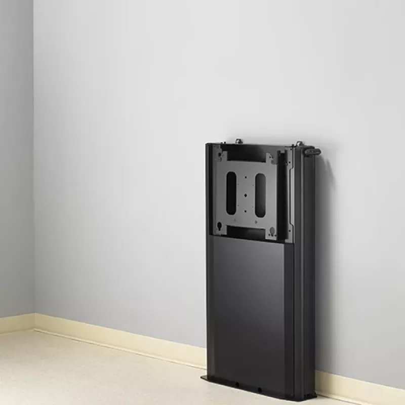 Chief XL elektrinis reguliuojamo aukščio grindų stovas, 140,6 kg, 127 cm (50 col.), 2,03 m (80 col.), 200 x 200 mm, 860 x 510 mm