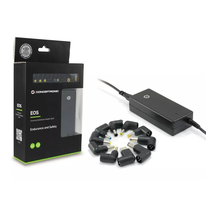 Conceptronic Universal Notebook Adapter 65W