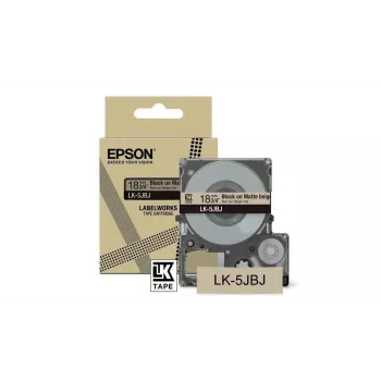 Epson LK-5JBJ juostelė, smėlio, juoda
