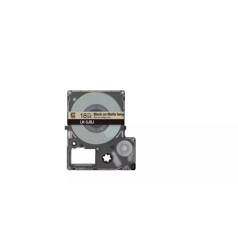 Epson LK-5JBJ juostelė, smėlio, juoda