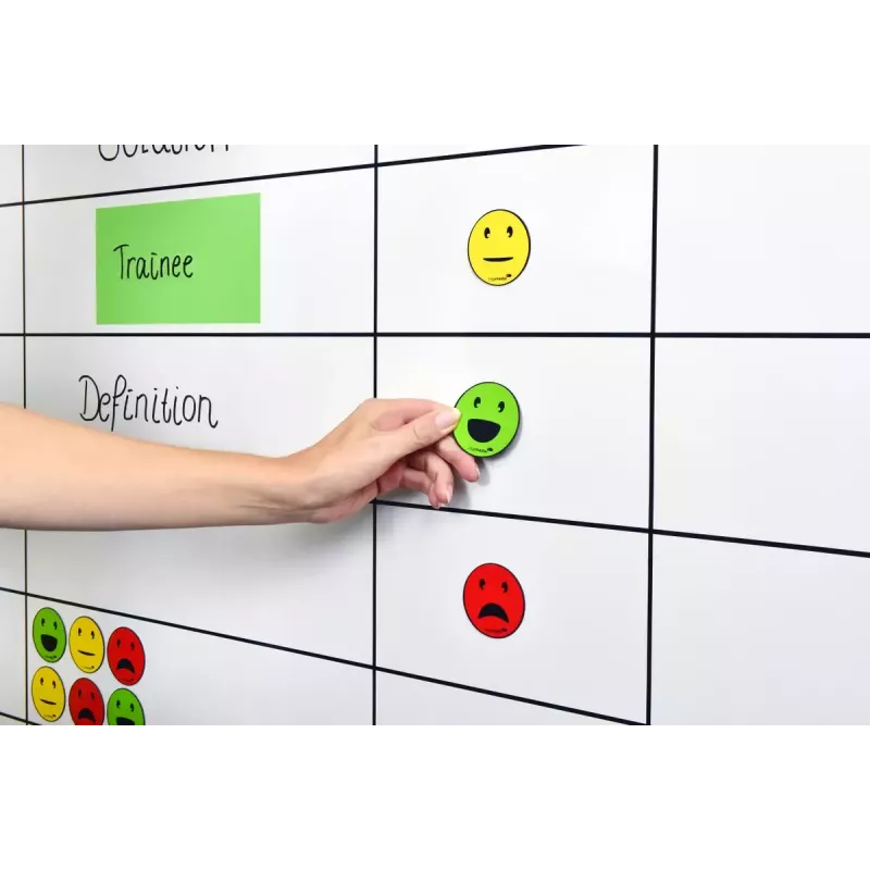 Legamaster magnetinė lentos figūrėlė jaustukai 50mm 6vnt