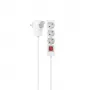 Hama 00223081 ilgintuvas 1,4 m 3 AC lizdai Baltas
