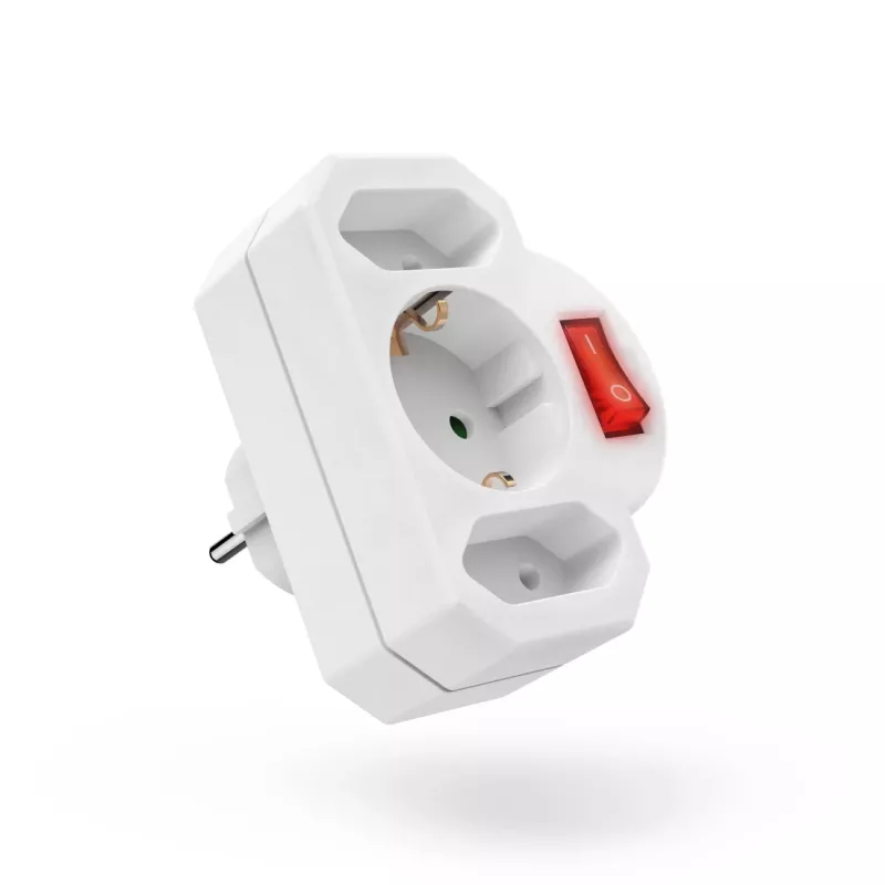 Hama 00223217 adapteris kištukinis baltas