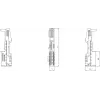 Elektrinis terminalas Siemens 6ES7193-6BP00-0BA1, įvairiaspalvis, 49 g, 1 vnt.