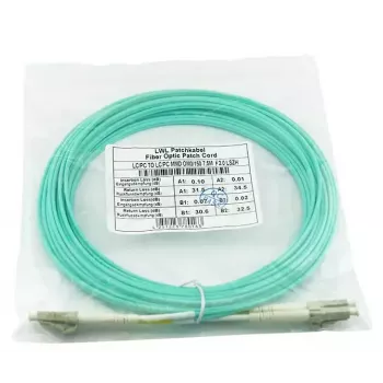 BlueOptics BK838A-BO InfiniBand šviesolaidinis kabelis 1 m LC Aqua