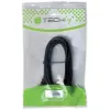 Techly USB 2.0 laidas A kištukas / B kištukas kampuotas 3 m ICOC U-AB-30-ANG