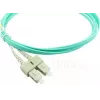 BlueOptics LC-SC daugiamodis OM3 duplex šviesolaidinis komutacinis kabelis, LC-UPC/SC-UPC, 3 m, smėlio spalvos (suderinamas su Corning 055702T512000003M)