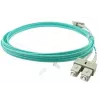 BlueOptics LC-SC daugiamodis OM3 duplex šviesolaidinis komutacinis kabelis, LC-UPC/SC-UPC, 3 m, smėlio spalvos (suderinamas su Corning 055702T512000003M)