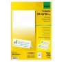 Lipnios etiketės be klijų Sigel DP049, 40 vnt., 190×60 mm, balta, 185 g/m²
