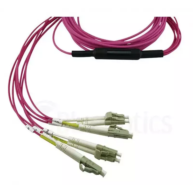 BlueOptics EMC CBL-MPO12-4LC-OM4-2M šviesolaidinis kabelis MPO į 4x LC 2 m