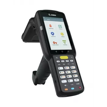 Zebra MC3330xR nešiojamas kompiuteris su RFID skaitytuvu 10,2 cm (4 colių) 800 x 480 pikselių jutiklinis ekranas 680 g Juoda