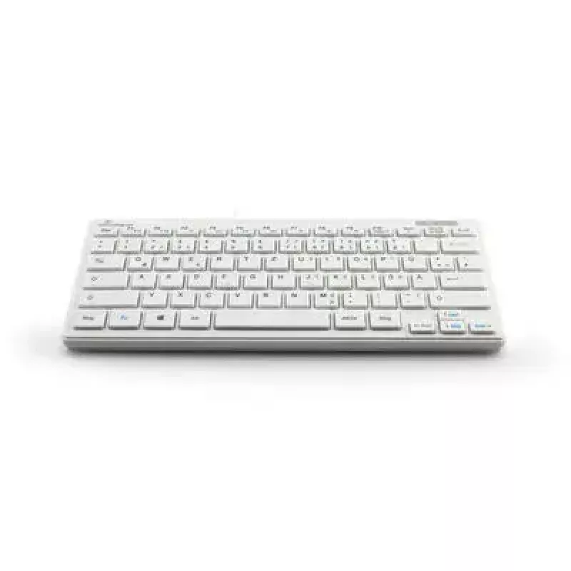 Klaviatūra MediaRange MROS113 Office USB QWERTZ vokiška balta