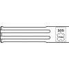 Bosch 2608690004 SDS-max įžeminimo strypų kalimo antgalis, 13 mm, 260 mm