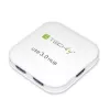 Techly USB 3.0 Super Speed Hub 4 prievadai baltas IUSB3-HUB4-WH