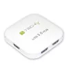 Techly USB 3.0 Super Speed Hub 4 prievadai baltas IUSB3-HUB4-WH