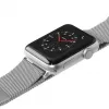 LAUT Steel Loop Silver – nerūdijančio plieno apyrankė Apple Watch