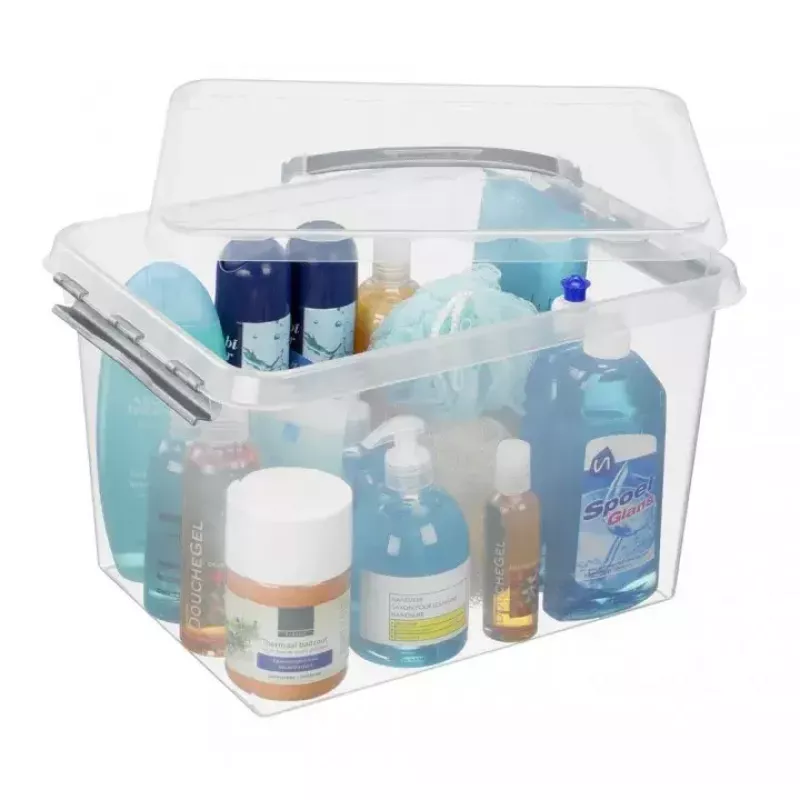 Dėžė Sunware 78800609 stačiakampė plastikinė skaidri