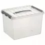 Dėžė Sunware 78800609 stačiakampė plastikinė skaidri