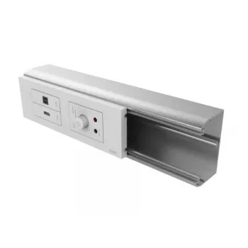 Dėžutė kabeliams VISION TC3 SURRBE65, stalinė, balta, 210×68×28 mm, 1 vnt.