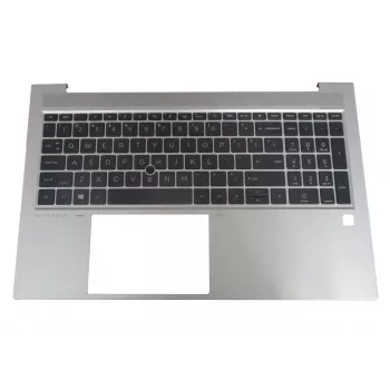 Klaviatūra su dangteliu HP M21677-051 prancūziška su foniniu apšvietimu, skirta EliteBook 855 G7