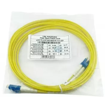 Skaidulinis optinis kabelis BlueOptics 040402G512000001M 1 m 2x LC LC/APC