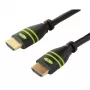 Techly 5m greitas HDMI laidas su Ethernet A/A M/M juodas ICOC HDMI-4-050