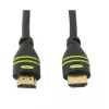 Techly 5m greitas HDMI laidas su Ethernet A/A M/M juodas ICOC HDMI-4-050