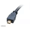 HDMI adapterio kabelis Akasa AK-CBHD09-25BK (Micro HDMI → Standartinis HDMI, 0,25 m)