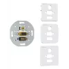 Sieninis lizdas su HDMI, VGA ir 3,5 mm jungtimis Kindermann 7456000586
