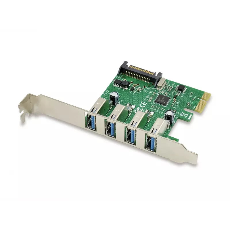 Conceptronic EMRICK02G vidinė PCIe plėtimosi kortelė su 4 USB 3.2 Gen 1 prievadais