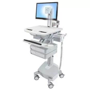 Multimedijos vežimėlis Ergotron StyleView aliuminis pilka balta