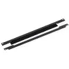 Triton RAB-ZP-X03-A3 kabelių praleidimo plokštė su šepečiu, 19 colių, 1U, horizontaliai dalinama, juoda