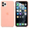 Silicone Dėklas Apple iPhone 11 Pro Max Grapefruit