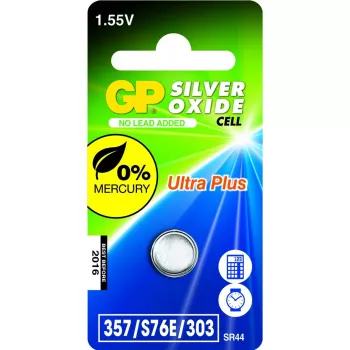 Vienkartinė baterija GP Batteries sidabro oksido elementas 357