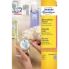 Lipni etiketė apskritimas Avery L6019REV-25