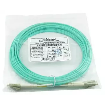 BlueOptics BK839A InfiniBand šviesolaidinis kabelis 2 m LC Aqua OM3
