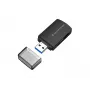 Conceptronic BIAN06B SD TF/MicroSD 4.0 kortelių skaitytuvas, UHS-II, USB 3.0, 5Gbps