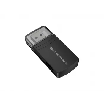 Conceptronic BIAN06B SD TF/MicroSD 4.0 kortelių skaitytuvas, UHS-II, USB 3.0, 5Gbps