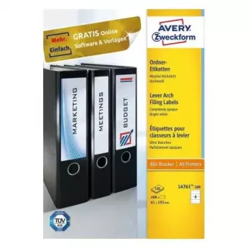 Lipdukas Avery L4761-100 suapvalintas stačiakampis