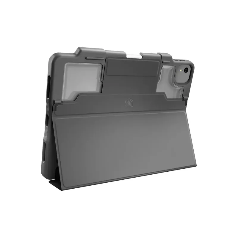 Dėklas Folio STM Dux Plus, skirtas iPad Air 4 kartos 27,7 cm, juodas