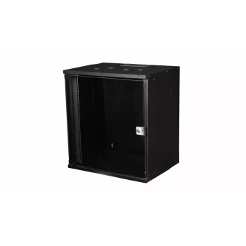 Equip Eco Mount sieninis 19 inch spintos korpusas, 12U, 540×400 mm, RAL9005 juoda
