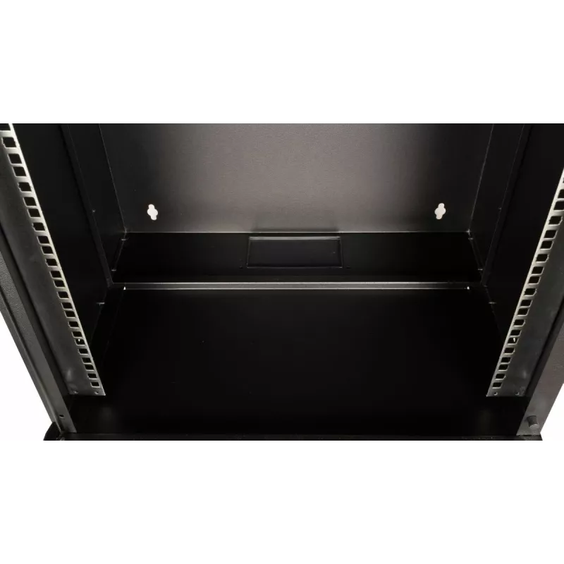 Equip Eco Mount sieninis 19 inch spintos korpusas, 12U, 540×400 mm, RAL9005 juoda