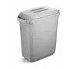 Šiukšlių konteineris Durable 1800503050 stačiakampis plastikinis pilkas 590x282x600 mm