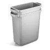 Šiukšlių konteineris Durable 1800503050 stačiakampis plastikinis pilkas 590x282x600 mm
