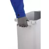 Šiukšlių konteineris Durable 1800503050 stačiakampis plastikinis pilkas 590x282x600 mm