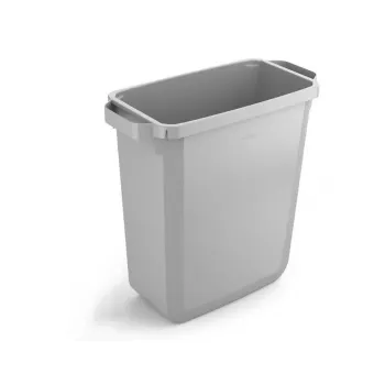 Šiukšlių konteineris Durable 1800503050 stačiakampis plastikinis pilkas 590x282x600 mm