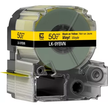 Epson LK-9YBVN juosta etiketėms, juoda ant geltonos