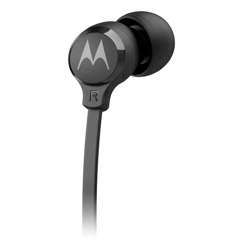 Ausinės Motorola EARBUDS3CS laidinės, į ausį, skambučiai/muzika, USB Type-C, juodos