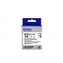 Epson karščiui atspari etikečių kasetė LK-4WBH juoda/balta 12mm (2m)
