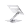Conceptronic DONN27G stovas nešiojamam kompiuteriui, sidabrinis, aliuminis, 360°, USB 3.2 Gen 1 Type-C, 5000 Mbit/s